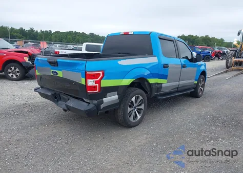 2020 Ford F150 Supercrew из США, поврежденный, VIN 1FTEW1EP2LFB43338